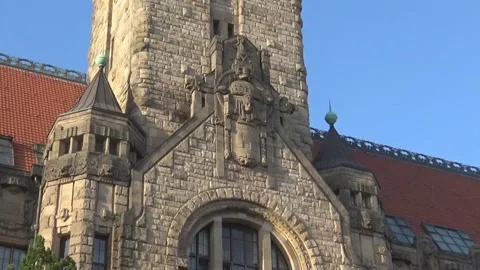 Part of the building Video stock 92375353