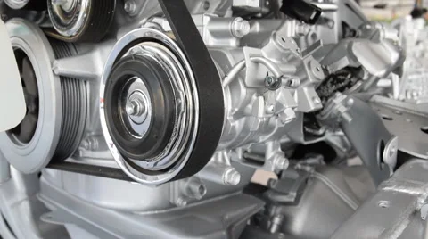 Part of car engine Stock Footage 53757905