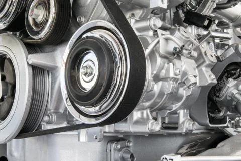 Part of car engine Stock Photos