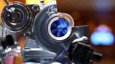 Part of car's engine Stock Footage 74985429