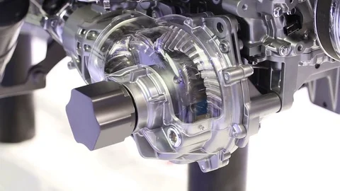 Part of car's engine Stock Footage 74985486