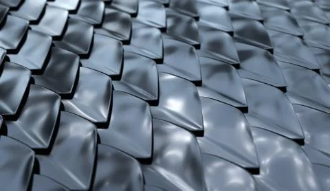 Part of chain mail close-up. Stock Photos