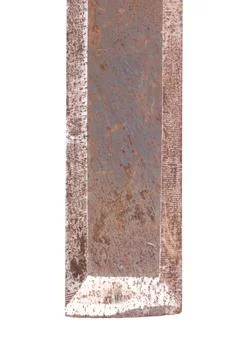 Part of an chisel isolated on white background Stock Photos