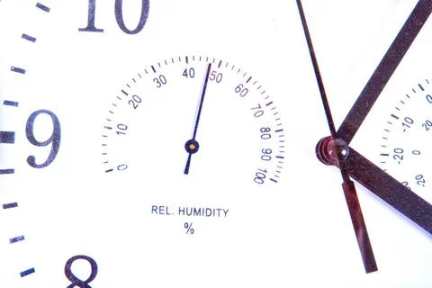 Part of the clock face Part of the clock face on a white background Copyri... Foto stock