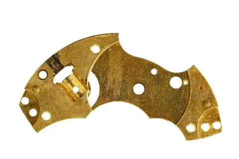 Part of clockwork mechanism Stock Photos