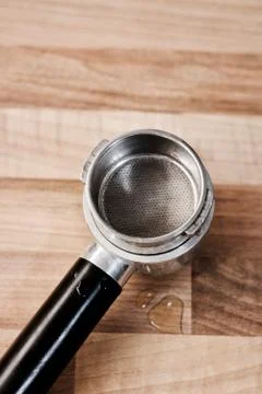 Part of coffee machine Stock Photos