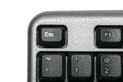 Part of computer keyboard Stock Photos