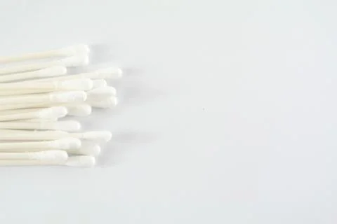 Part of Cotton buds Stock Photos