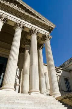 Part of courthouse Stock Photos