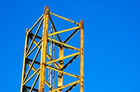Part of a crane Stock Photos
