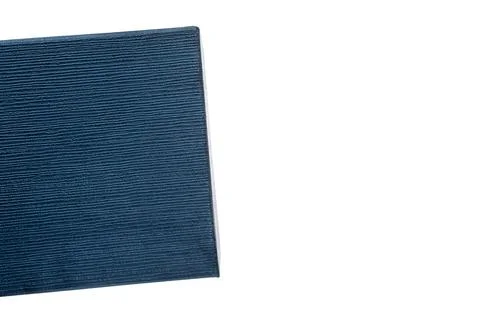 Part of dark square texture isolated on white background Stock Photos