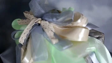 Part of the decor of the New Year tree Stock Footage 85493687