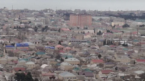 Part of Derbent closeup Stock Footage 106836361