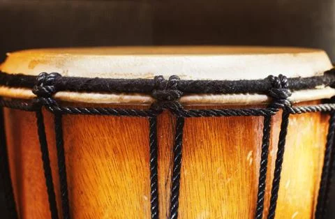 Part of a Djembe Stock Photos