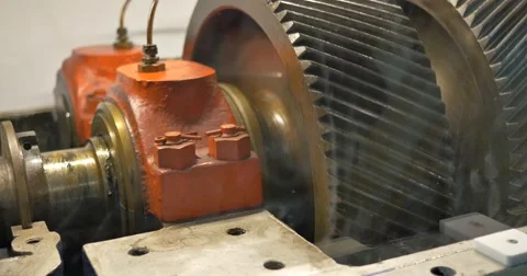 The part of engine in the battle ship. Stock Footage 63615134