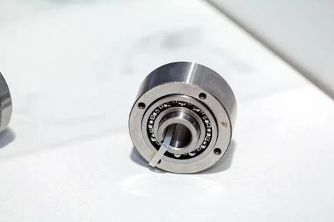 Part of engine made of steel Stock Photos