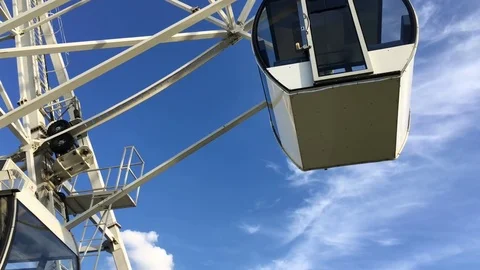 Part of the Ferris wheel Video stock 77569310