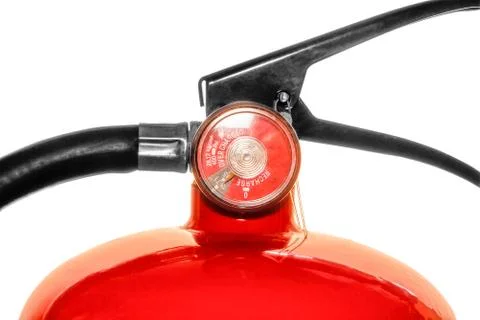 Part of fire extinguishe Stock Photos