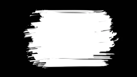 Part of the frame painted with a brush on the alpha channel. Stock Footage 123077407