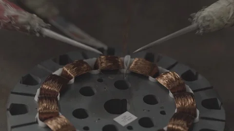 Part going through QA/QC check - Shot on Sony FS7 Stock-Footage 91176536