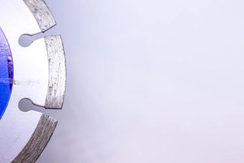 Part of a grinding disk on a white background Stock Photos