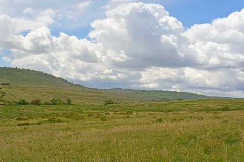 Part of the hills of the national park Stock Photos