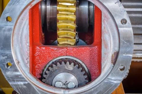 Part of Industrial machine Stock Photos