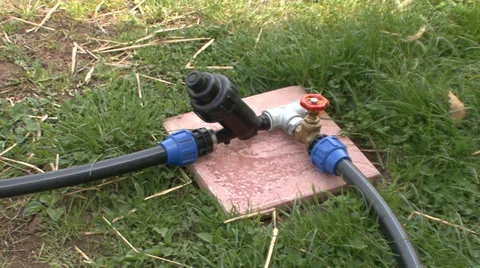 Part of irrigation system 스톡 동영상 38300912