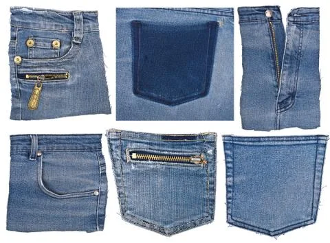 Part of jeans Stock Photos