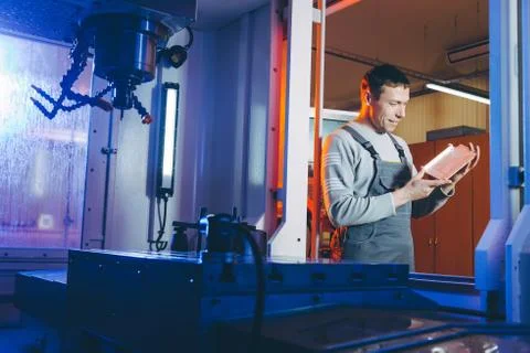 Part metal machine Stock Photos