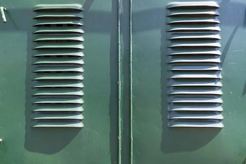 Part of the metal structure of an old steam locomotive Stock-Illustration