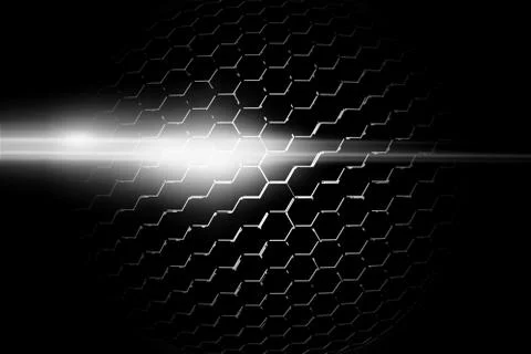 Part of microphone or loudspeaker. Stock Illustration