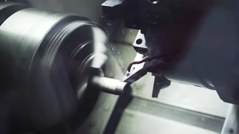 Part milling Video stock 148219994