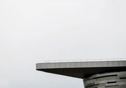 Part of a modern building. Foto stock