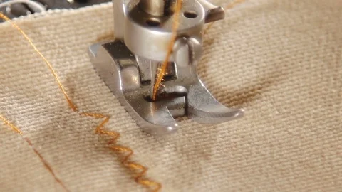 Part of modern sewing machine. Stock Footage 78771847