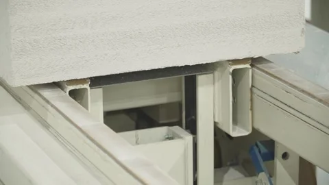 Part of the moving mechanism Video stock 288511104
