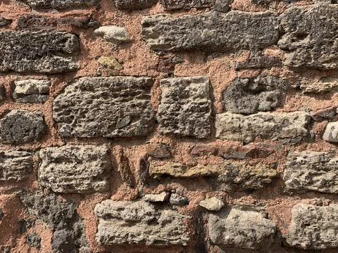 Part of an old brick wall Stock Photos