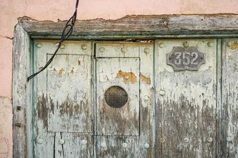 Part of old door Stock Photos