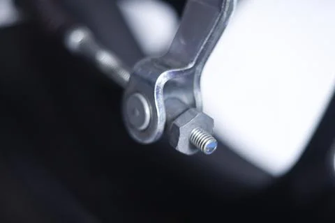 Part of a old motorcycle Stock Photos