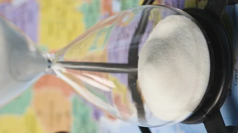 Part of the old sandglass Stock Footage 151113848