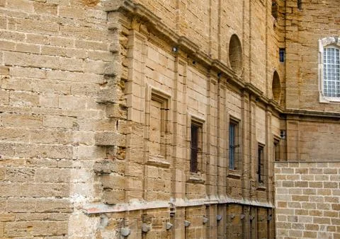 Part of old wall Stock Photos