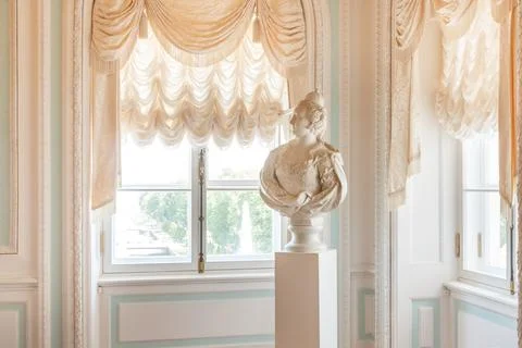 Part or element of the interior of the main Grand Palace on the territory o.. Stock Photos