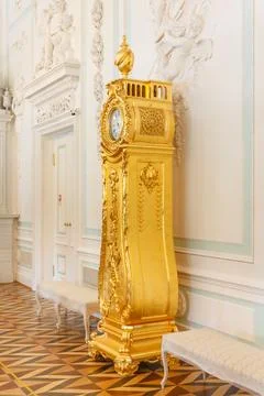 Part or element of the interior of the main Grand Palace on the territory o.. Stock Photos