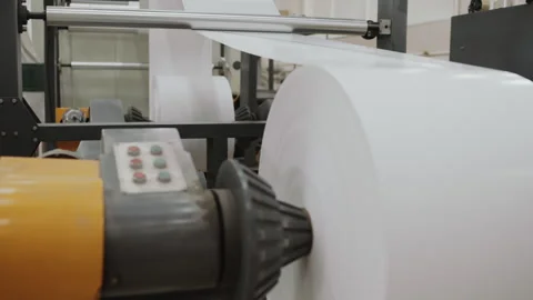 Part of Paper Cutting Machine Video stock 315336610