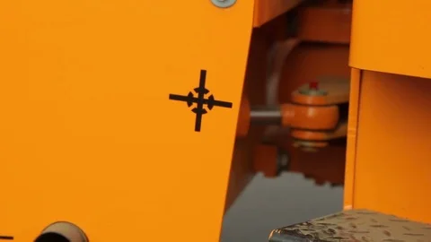 Part of the paver. Stock Footage 70286596
