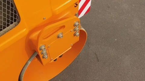 Part of the paver. Stock Footage 70286769