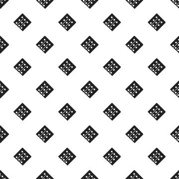 Part of pill pack pattern seamless vector Stock Illustration