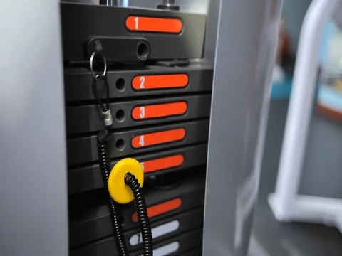 Part of the power simulator, in which someone is working Stockbeeldmateriaal 74236735