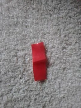 A Part of Red Tape 스톡 사진