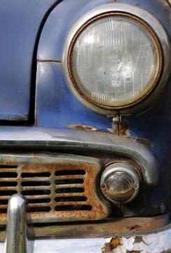 Part of rusty car Stock Photos